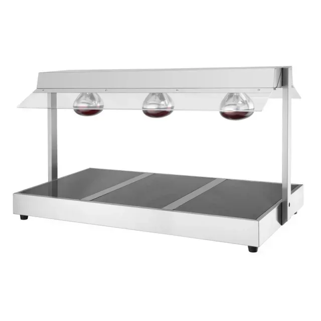 Ponte Termico 3 Vasche Gastronorm GN 1/1 - Struttura in Acciaio Inox