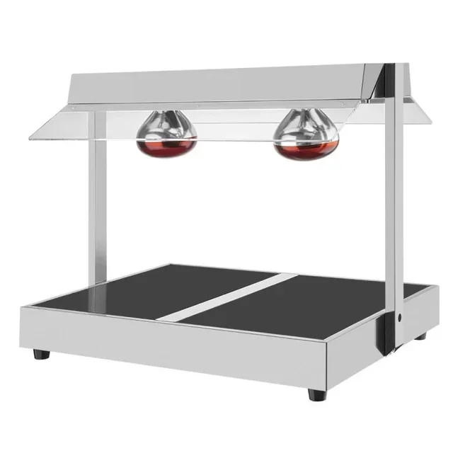 Pórtico Aquecedor de Alimentos Duplo Cuba Gastronorm 1/1