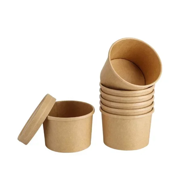 Kraft Soup Container 240ml - Pack of 300