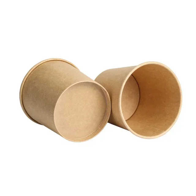 Kraft Soup Pot 360ml - Hot/Cold Eco-Friendly Container - Pack of 300 Units