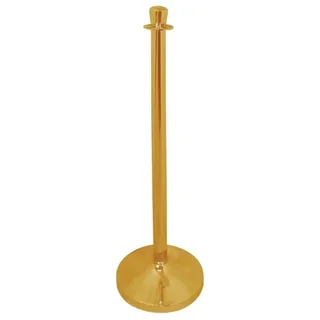 Poste de Guía de Acero Inoxidable y Latón con Cabeza Plana