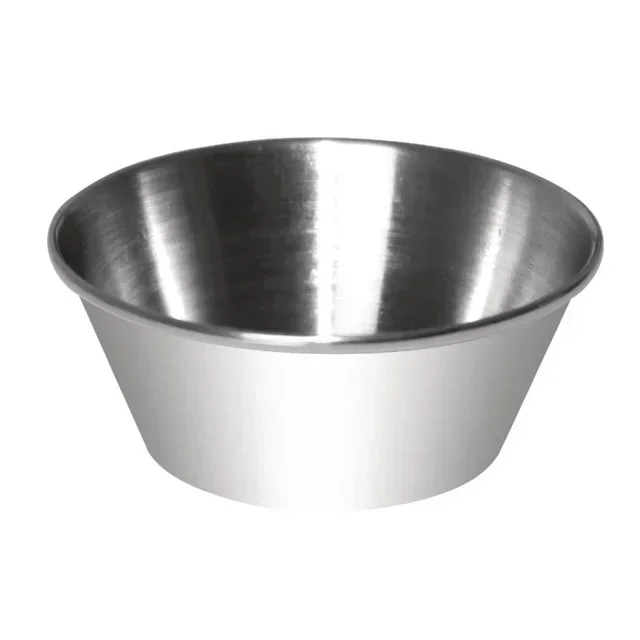Pots à Sauce Inox 45 ml - Lot de 12 pièces