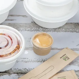 Pots à Sauce Jetables 100 ml - Lot de 1000 - Matériau Recyclable