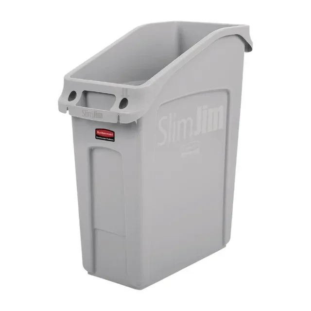 Slim Jim Under-Counter Waste Container 49 Litres Grey