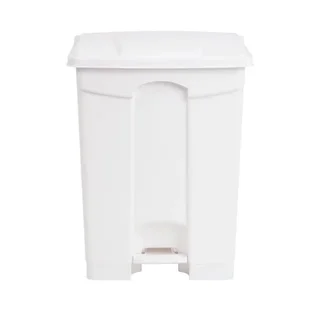 Tretmülleimer 65L Weiß Küche