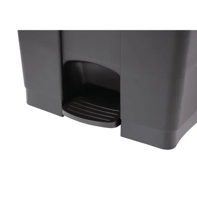 Lixeira de Cozinha com Pedal 65L Preta - Grande Capacidade