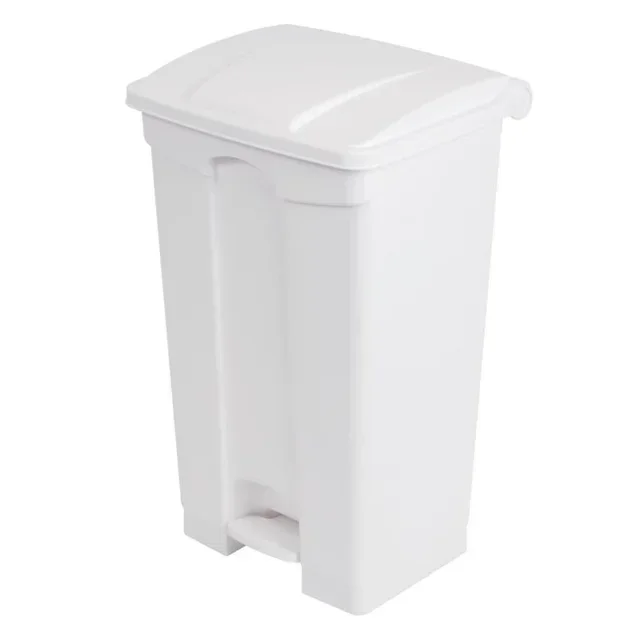 87 L Pedal Bin for Kitchen - White Color
