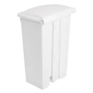 87 L Pedal Bin for Kitchen - White Color
