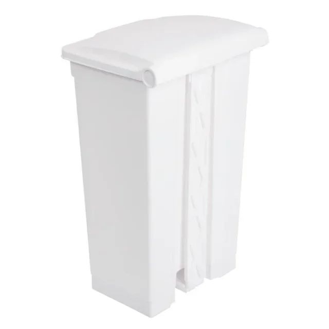 87 L Pedal Bin for Kitchen - White Color
