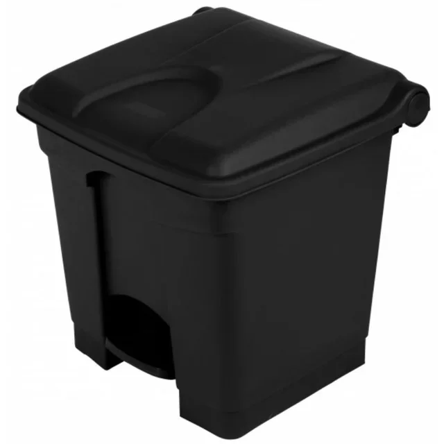 Papelera con Pedal 30L - Protección Antimicrobiana y Antibacteriana