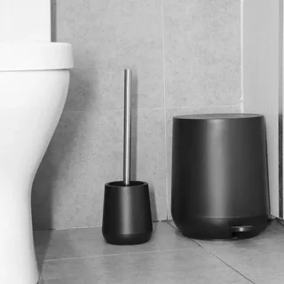 Pattumiera Retro a Pedale 5L - Colore Nero Opaco