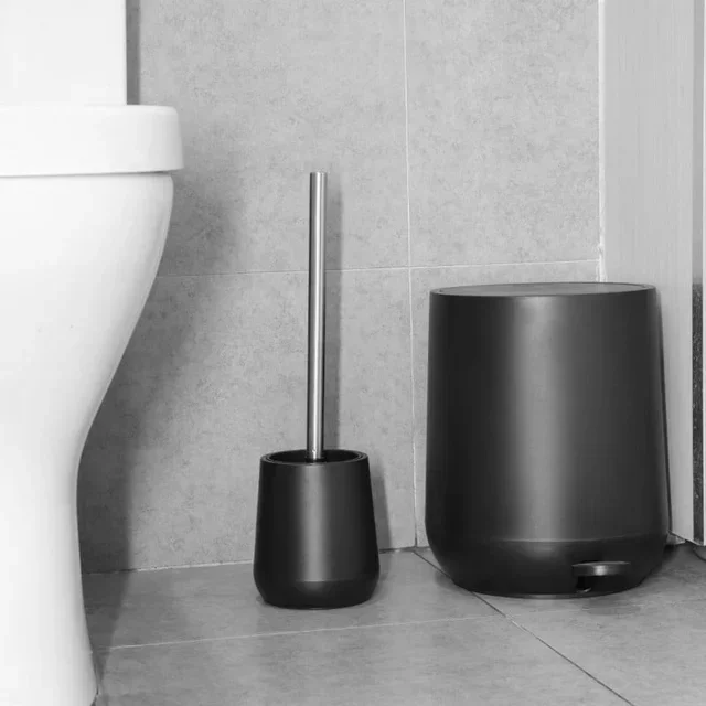 Pattumiera Retro a Pedale 5L - Colore Nero Opaco