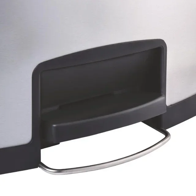 Slim Jim Edelstahl-Tretmülleimer 30L mit Frontöffnung