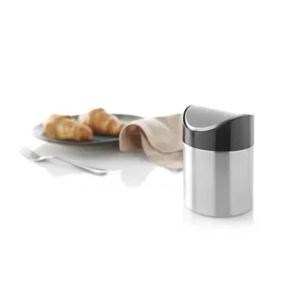 Lixeira de Mesa em Aço Inoxidável 18/10
