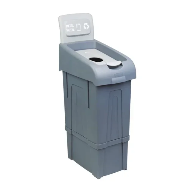Cubo de Reciclaje Selectivo de 80 Litros en Metal