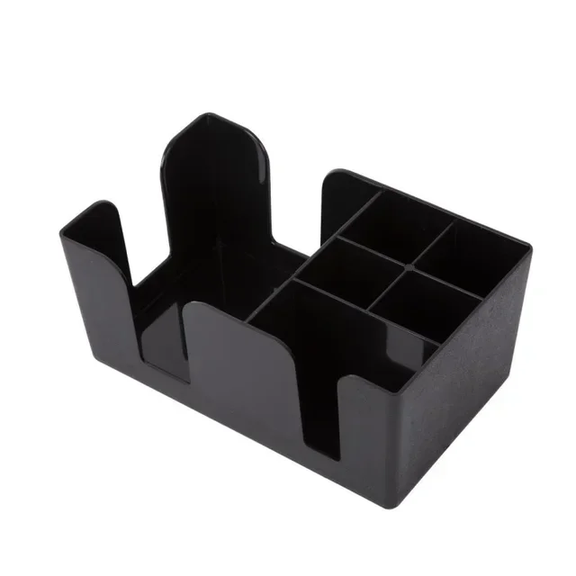 Black 3-Section Countertop Display Stand