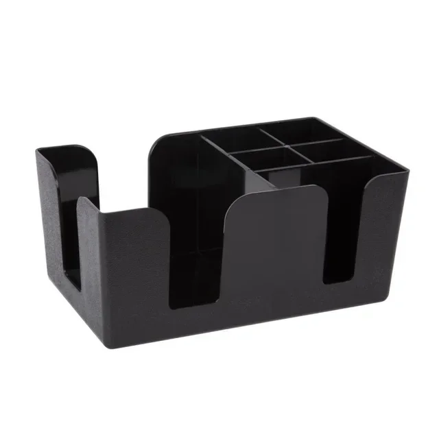 Black 3-Section Countertop Display Stand