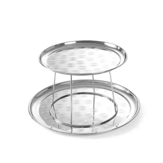 Seafood Display Stand with 2 Included Trays