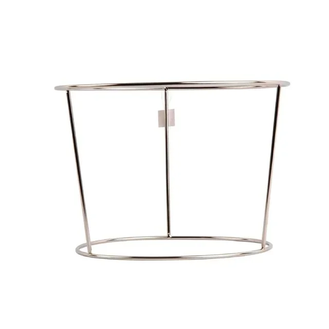 Meeresfrüchte-Präsentationsständer aus Edelstahl