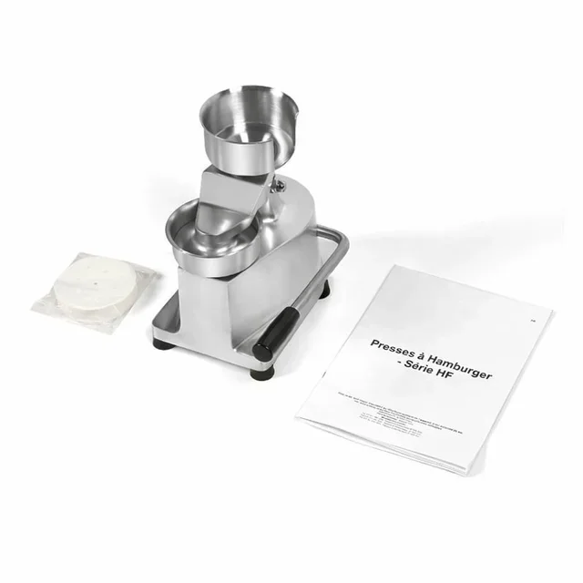 Prensa para Hambúrguer Redonda - Diâmetro 10 cm