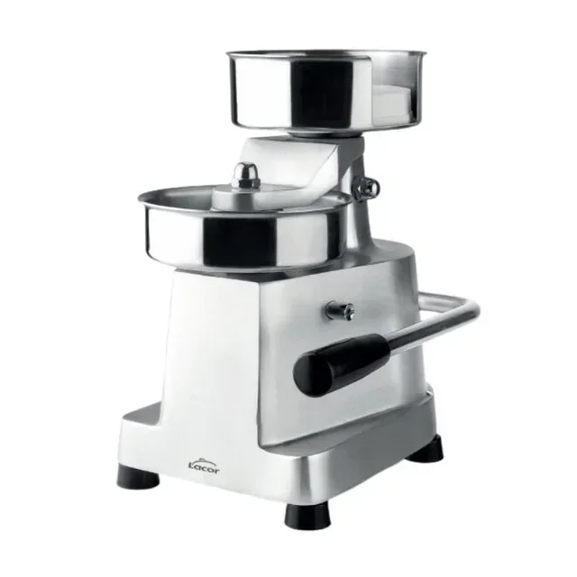 Manual Hamburger Press with Lever – 10 cm Diameter