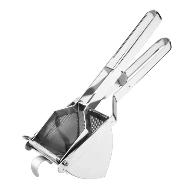 Professional Stainless Steel Manual Potato Masher for Mashed Potatoes and Cooked Vegetables