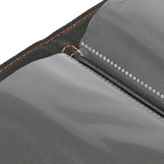 Modern A4 Menu Cover Black Color - Restaurant Menu Holder