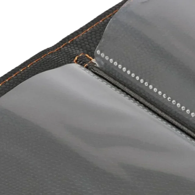 Modern A4 Menu Cover Black Color - Restaurant Menu Holder