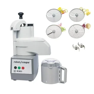 R 301 Robot de Cocina Multifunción Picadora y Cortadora de Verduras