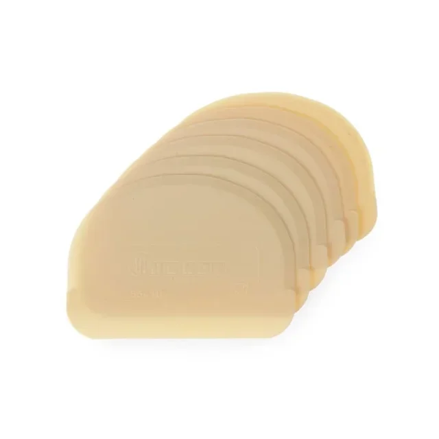 Half Moon Pastry Scraper - Set of 6 Pieces