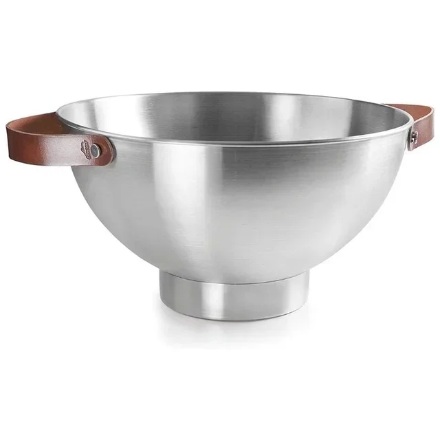 Round Stainless Steel Champagne Bucket - 11.5 Liters Capacity - 36 cm Diameter