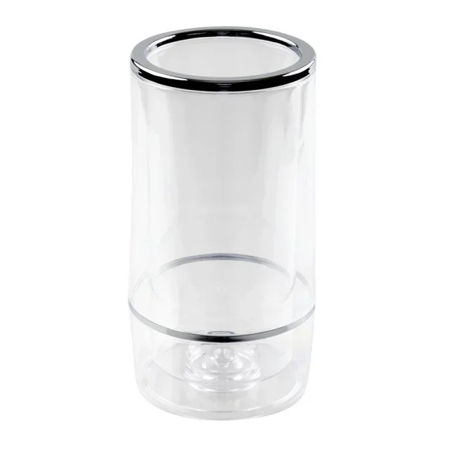 Doppelwandiger Flaschenkühler für Wein - Transparentes Acryl