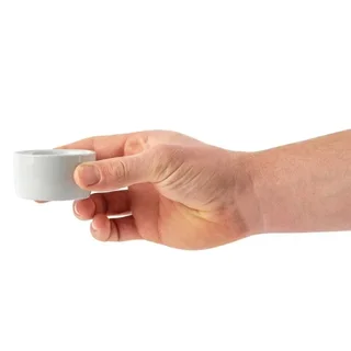 White Porcelain Butter Dish - Ø 62 mm - Pack of 12 Pieces