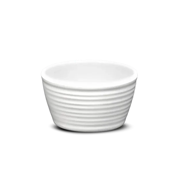 Stampo in Ceramica Bianco Ondulato - Diametro 6,2 cm