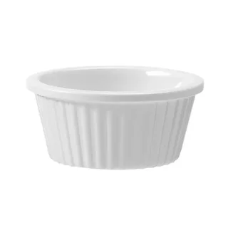 Rillen-Ramekin aus Melamin 35 ml - 4er Set