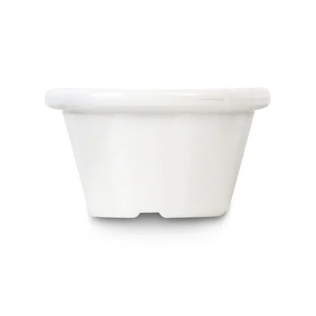 Ramequines de Plástico Marfil - Set de 12 Piezas