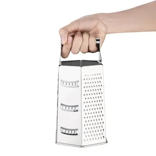 Multi-Function Grater 6 Sides - Length 23cm - Stainless Steel
