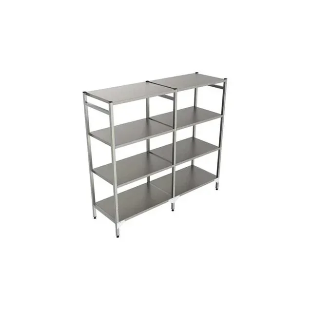 Estantería de Acero Inoxidable Profundidad 50 cm - Longitud 1 m