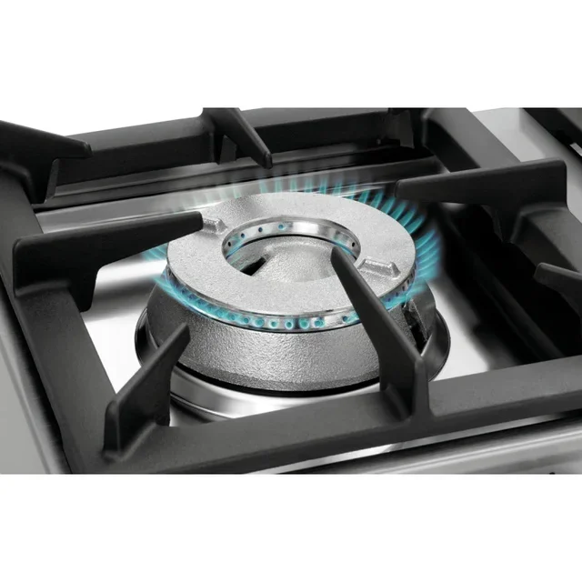 Cocina de gas de camping de 2 fuegos