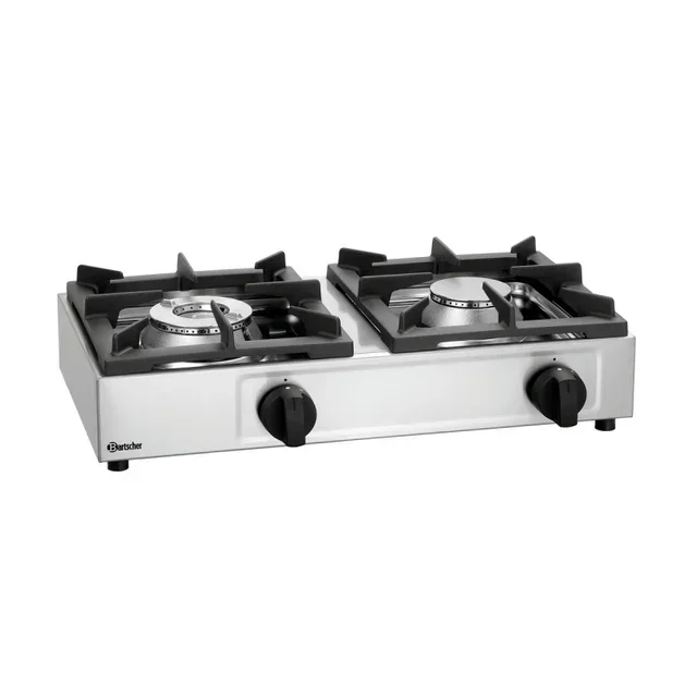 2-Burner Gas Camping Stove