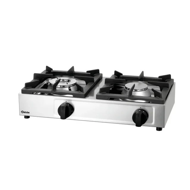 2-Burner Gas Camping Stove