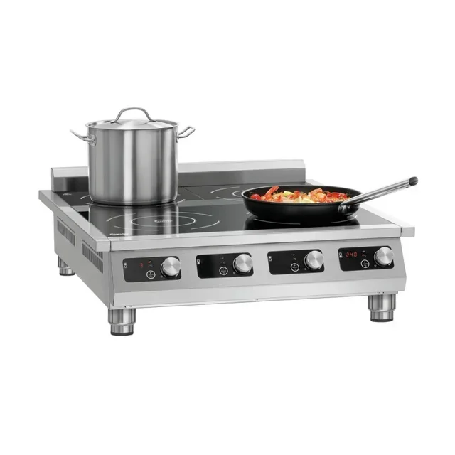 4-Zone Electric Induction Cooker - 14 kW Power