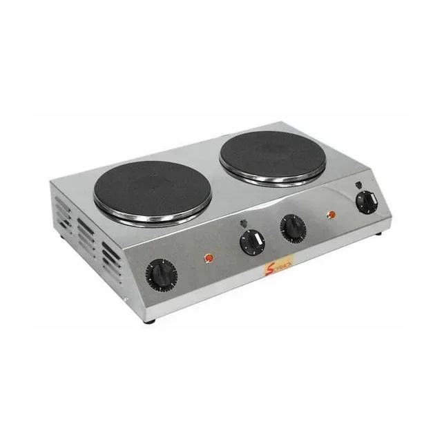 Electric Hot Plate 2 Burners - 220 mm Cooking Plates
