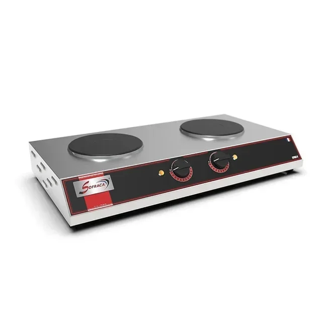 Double Hot Plate Electric Cooker 4000W - Fast Cooking