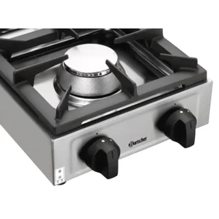 Réchaud Gaz 2 Brûleurs - Puissance 11 kW