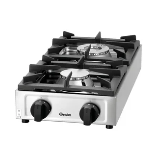 Réchaud Gaz 2 Brûleurs - Puissance 11 kW