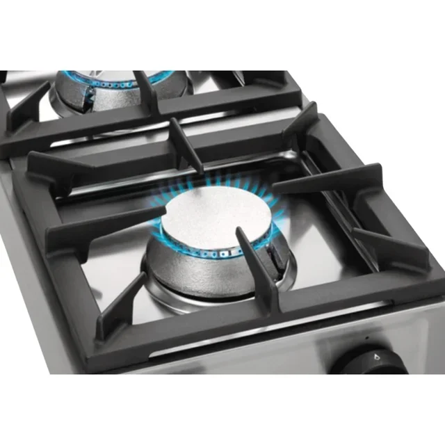 Réchaud Gaz 2 Brûleurs - Puissance 11 kW