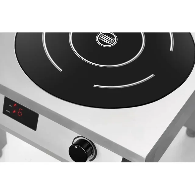 Gas Burner on Stand - 5000 W Power - Black