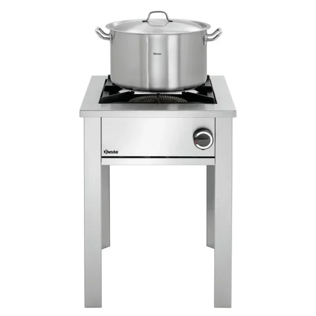 Estufa de Gas con Pie 1 Quemador 28 cm - Modelo Profesional