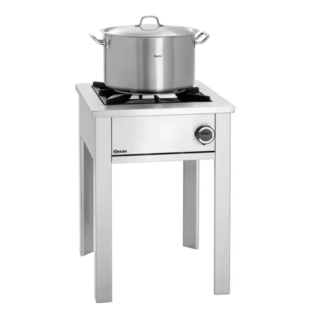 Estufa de Gas con Pie 1 Quemador 28 cm - Modelo Profesional